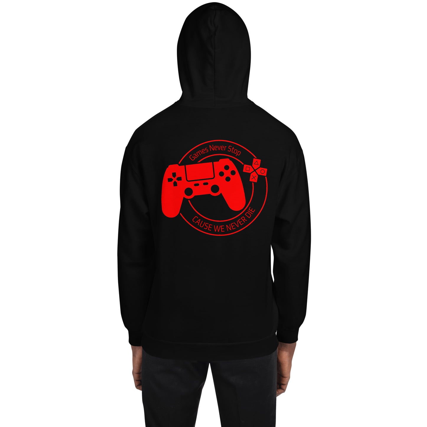 Games Never Stop Unisex Hoodie