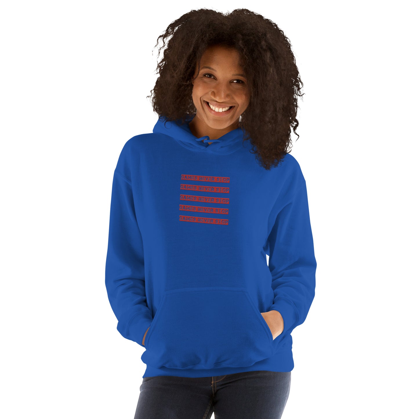 Games Never Stop Unisex Hoodie