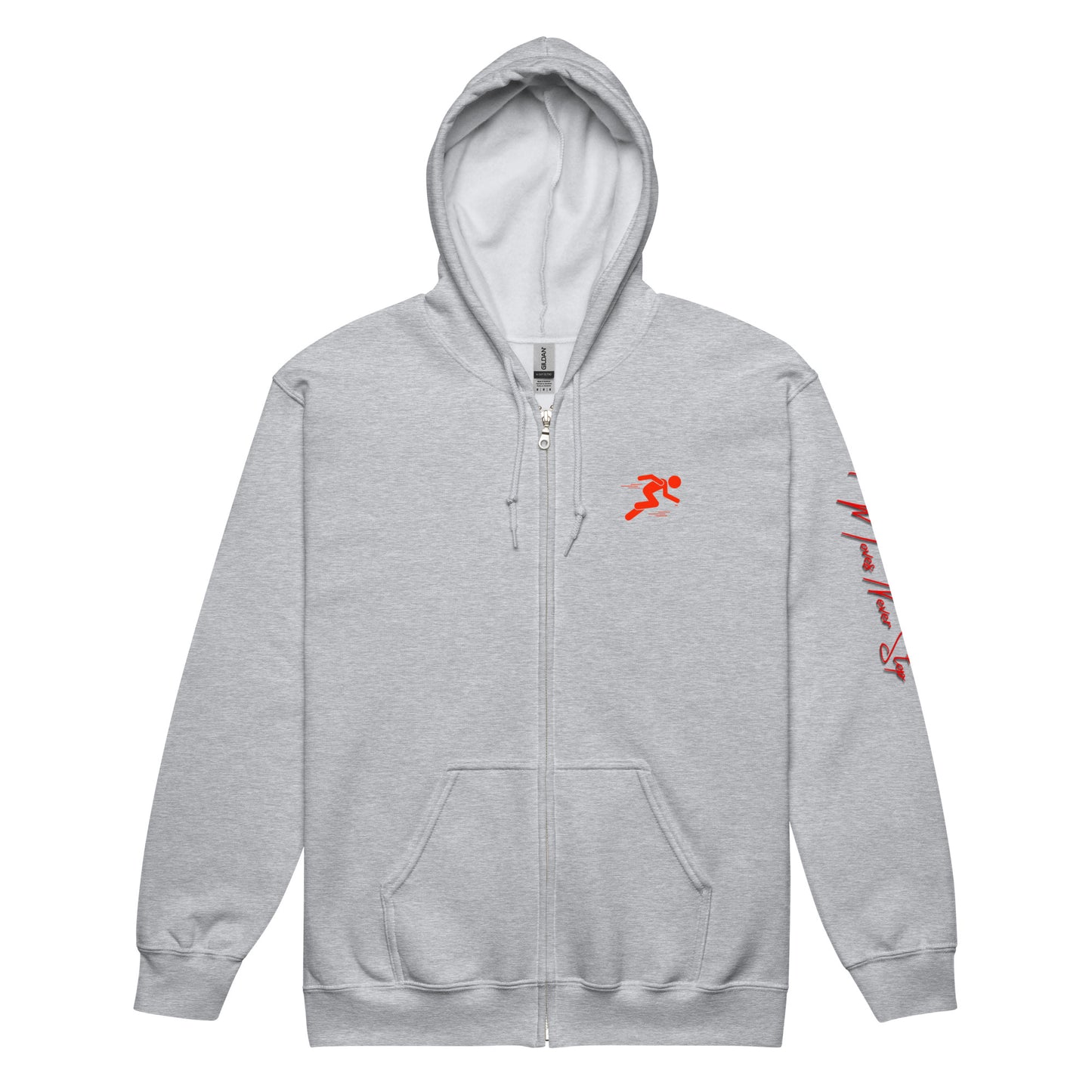 MNS Heavy Blend Zip Hoodie